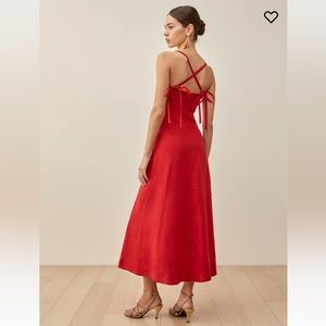 Reformation Rai Linen Dress